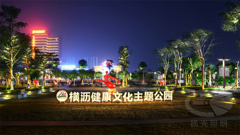 文化主題公園夜景設計效果圖